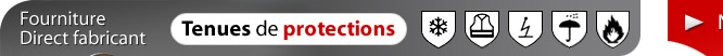 Tenues de protections, Paris 75, Seine-et-Marne 77, Aube 10, Loiret 45